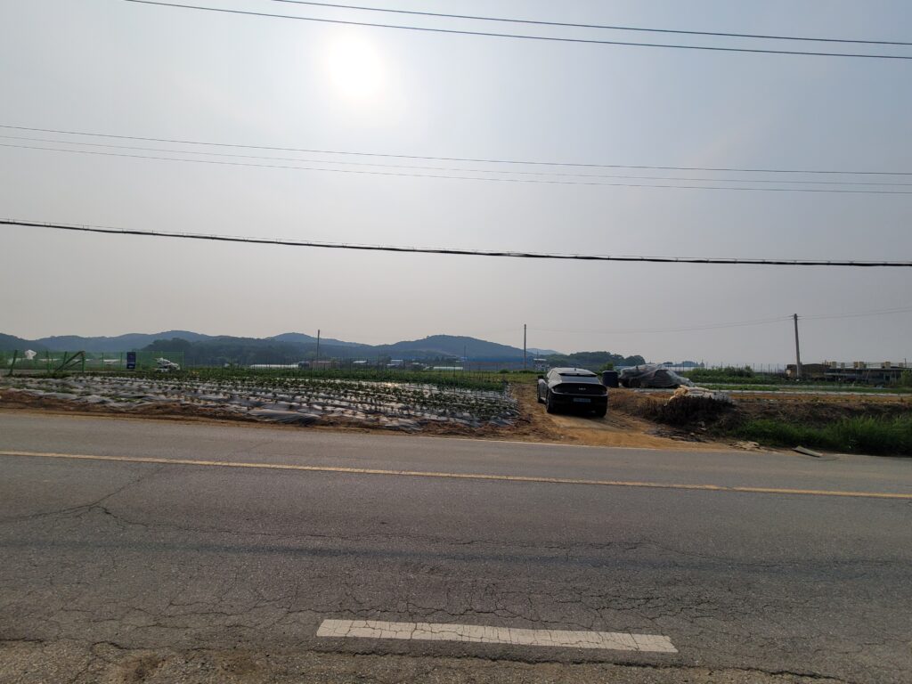 김포 양택리 토지와 도로, 차량 진입로