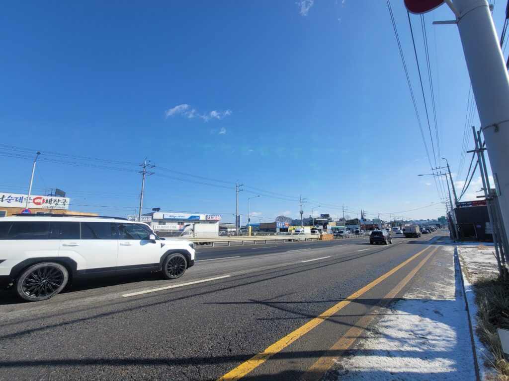 김포 국도 48번 한강신도시 방향 도로 전경, 서김포통진 I.C. 인접한 수도권 광역 교통축 모습