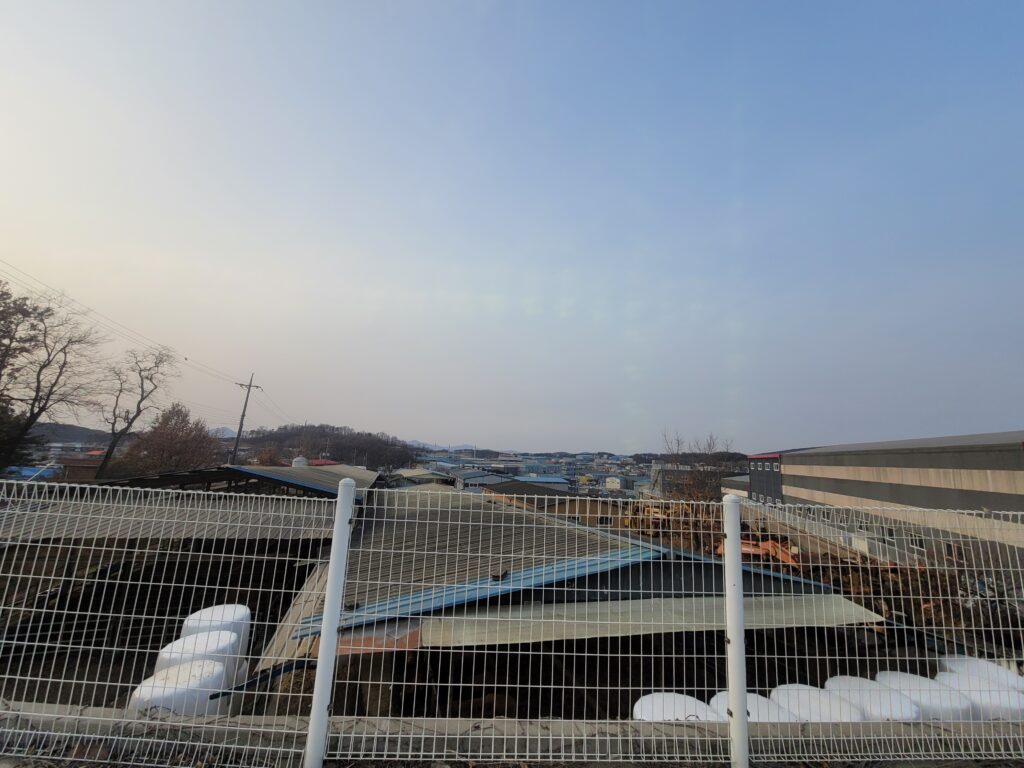 김포 대곶면 일대 산업단지 전경과 공장 밀집 지역 모습