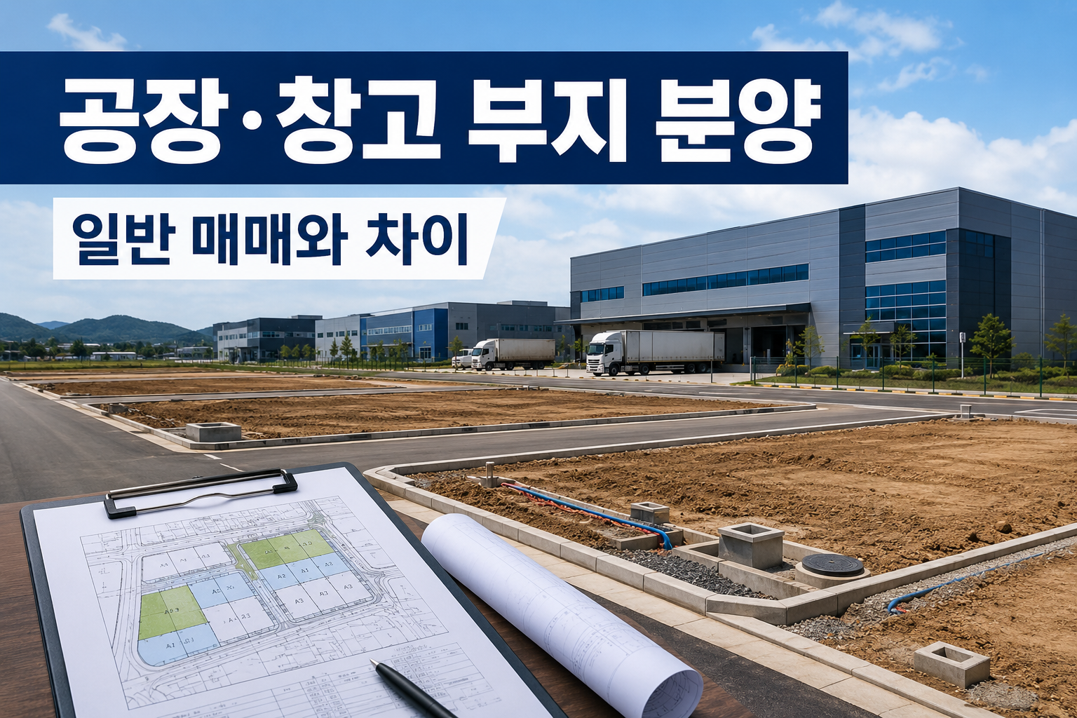 공장·창고 부지 분양 검토 가이드 대표 이미지